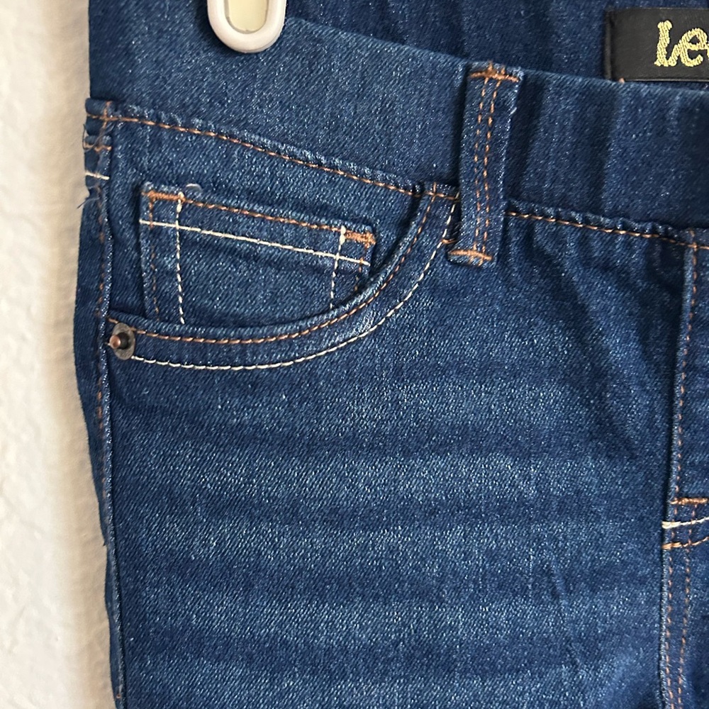 ✳️📚DROP⬇️ LEE • Kids Blue Jeans Convertible Skinny • 6X - Picture 4 of 7